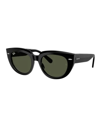 Ochelari de soare cat-eye, Negru