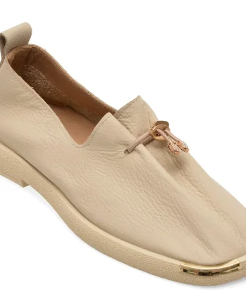 Pantofi GRYXX bej, 022Y708, din piele naturala