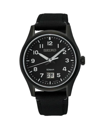 Ceas barbatesc  SUR571P1 Quartz Negru