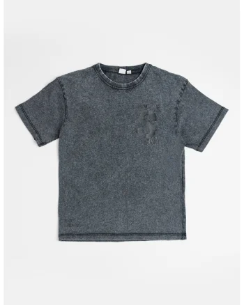 Tricou supradimensionat, Gri inchis melange