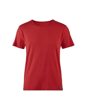 Tricou cu decolteu in V si model in carouri