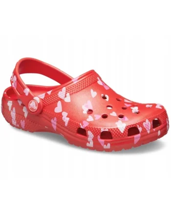 Saboti Copii,  Classic Valentine Day Clog, Rosu, Rosu