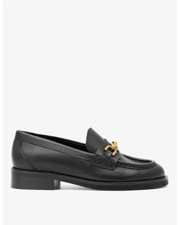 Mocasini dama  5904862755380, Piele naturala, Negru, Negru