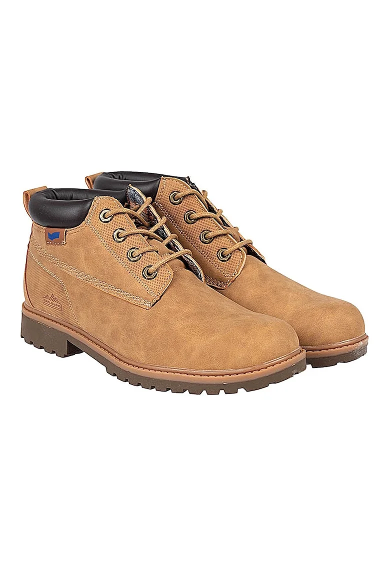 Bocanci cu siret, din piele ecologica Scott NBX,