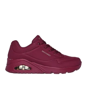 Pantofi sport de piele ecologica Uno Stand On Air, Violet tyrian