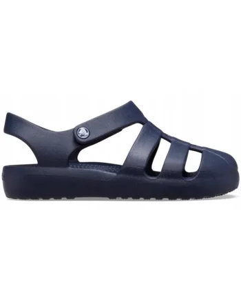 Sandale pentru Copii Velcro, Classic Fisherman 210625 Kids, Negru, Albastru
