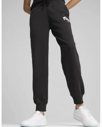Pantaloni de trening cu snur in talie Squad, Negru