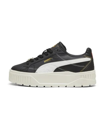 Pantofi sport flatform Karmen II Class Act, Auriu/Negru/Alb murdar