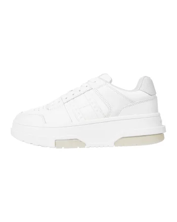 Pantofi sport de piele The Brooklyn, Alb