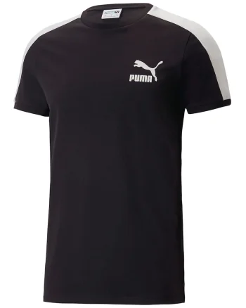 Tricou cu detaliu logo pe piept, Negru