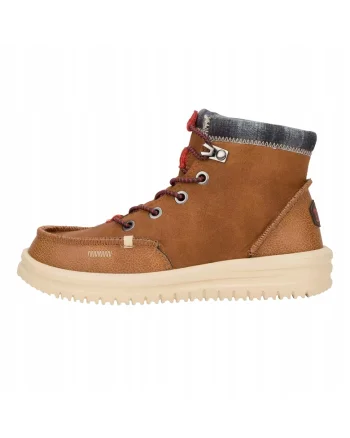 Cizme Iarna Piele Copii Spuma EVA, Bradley Youth Classic, Maro,