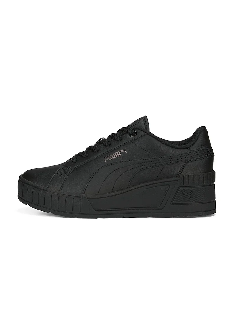 Pantofi sport cu talpa wedge Karmen, Negru