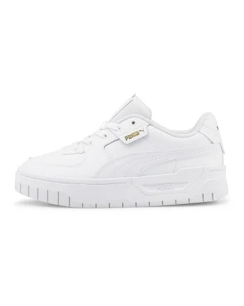 Pantofi sport de piele Cali Dream, Alb