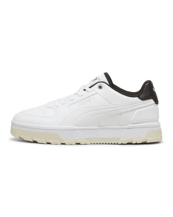 Pantofi sport,  piele ecologica Caven, Alb/Negru