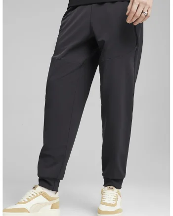Pantaloni de trening cu buzunare cu fermoar Tech, Gri inchis