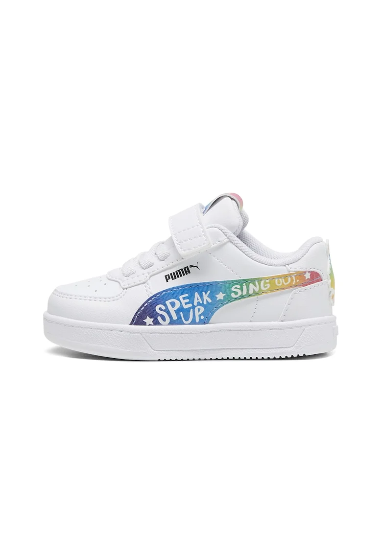 Pantofi sport cu velcro Caven 2.0 Trolls, Alb/Multicolor