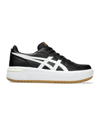 Pantofi sport de piele ecologica Japan S, Alb/Negru