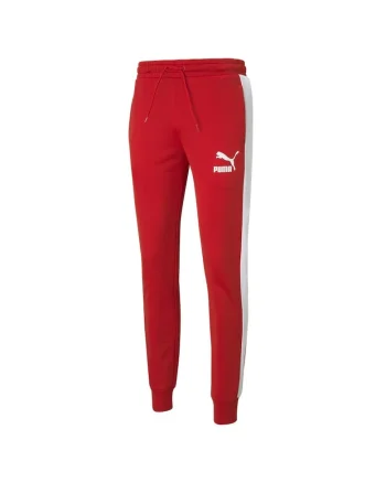 Pantaloni  pentru Barbati, iconic t7 track pants pt, 530098-11, XS INTL, Rosu