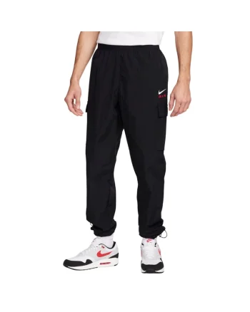 Pantaloni  pentru Barbati, m nsw sw air ltwt wv pant, FZ8371-010, Negru, Negru