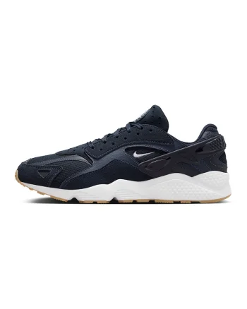 Pantofi sport cu garnituri de piele Air Huarache Runner, Albastru ultramarin