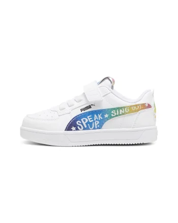 Pantofi sport cu velcro Caven 2.0 Trolls, Alb/Multicolor