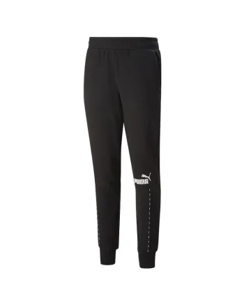 Pantaloni  pentru Barbati, ess block x tape sweatpants, 675172-01, XS INTL, Negru