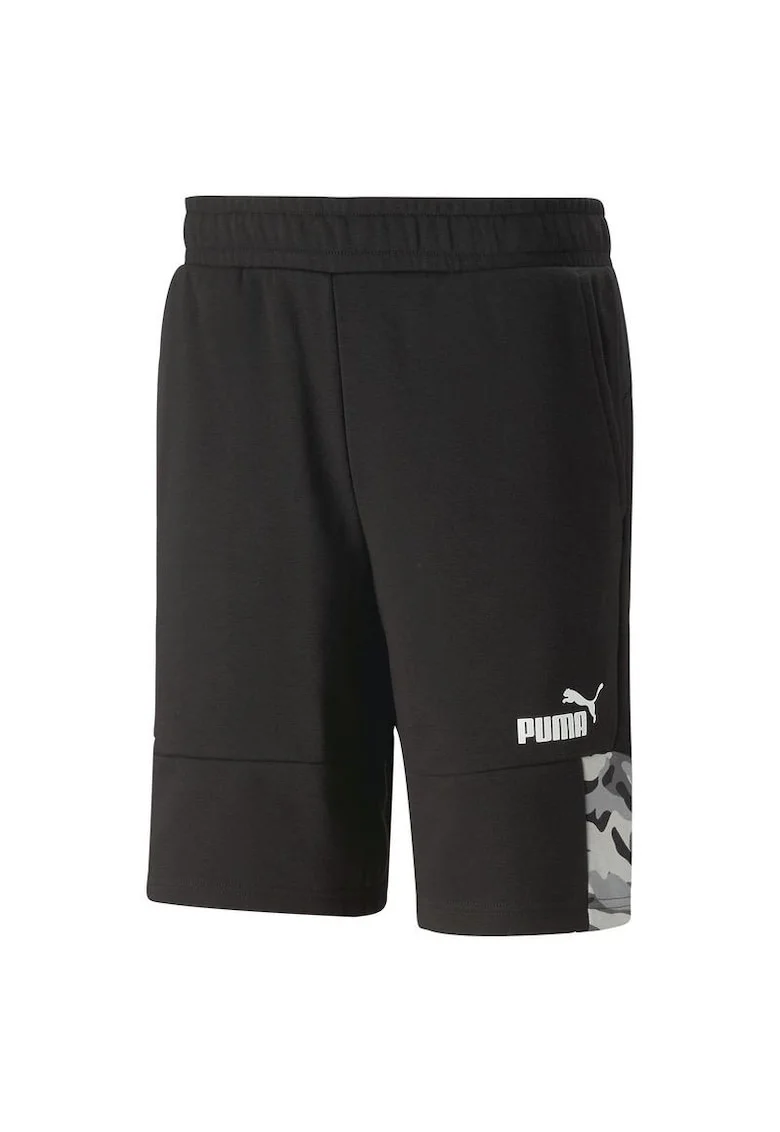Pantaloni  pentru Barbati, ess block camo shorts, 673340-01, XS INTL, Negru