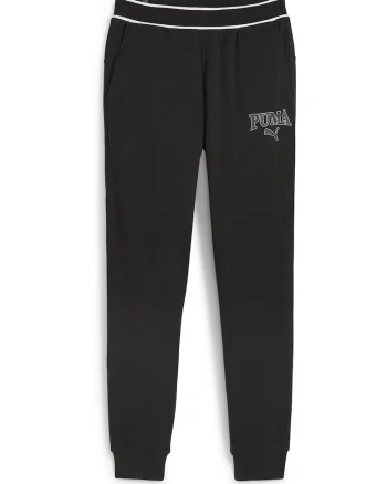 Pantaloni de trening cu logo Squad, Negru