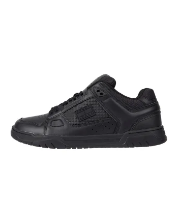 Pantofi sport low-cut de piele, Negru