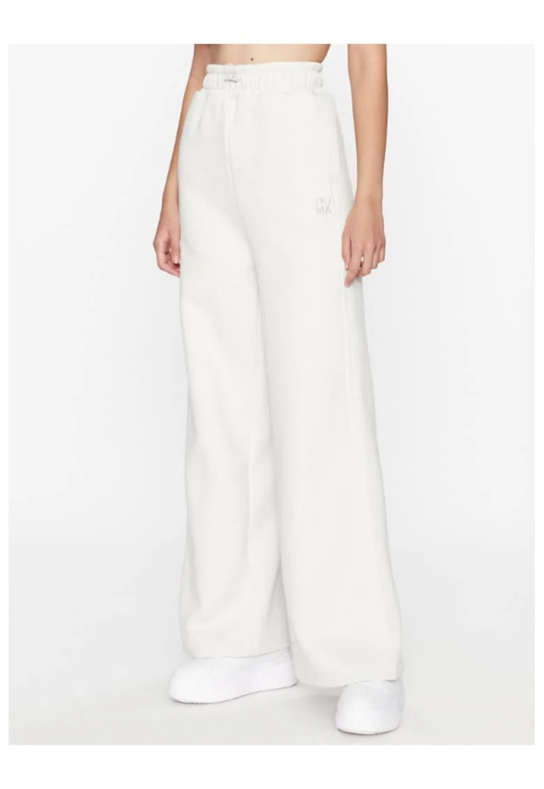 Pantaloni dama,  302587315, Bumbac, Gri