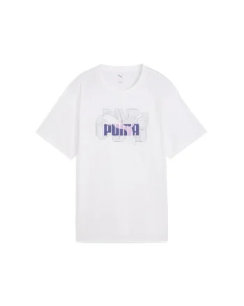 Tricou relaxed fit cu logo, Alb