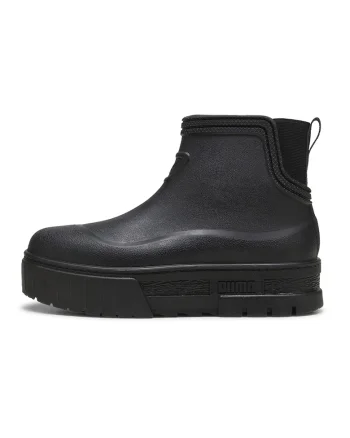 Ghete Chelsea flatform Mayze, Negru