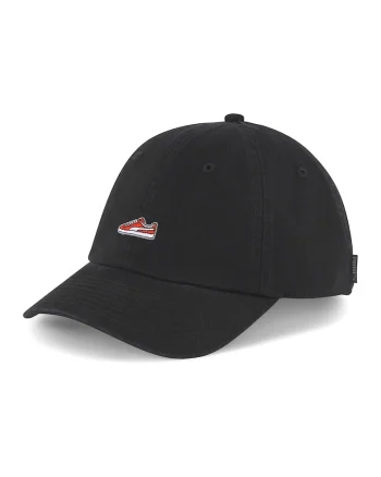 Sapca unisex cu cozoroc curbat Prime Dad, Negru
