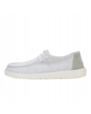 Mocasini Femei Spuma EVA, Wendy Eyelet Lace, Albastru, Albastru