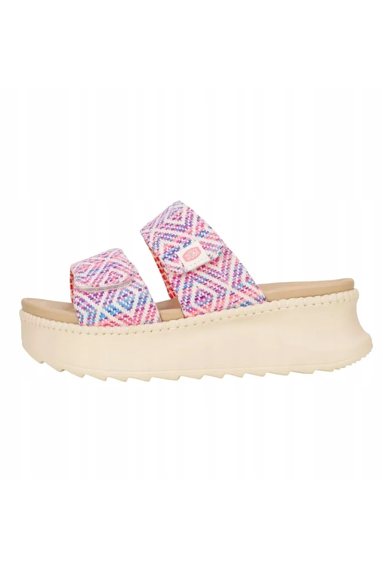 Slapi Femei Flatform Spuma EVA, Delray Slide Surf Baja, Roz, Roz