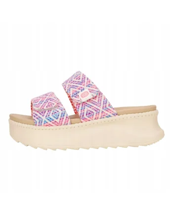 Slapi Femei Flatform Spuma EVA, Delray Slide Surf Baja, Roz, Roz