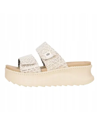 Slapi Femei Flatform Spuma EVA, Delray Slide Surf Baja, Bej, Bej