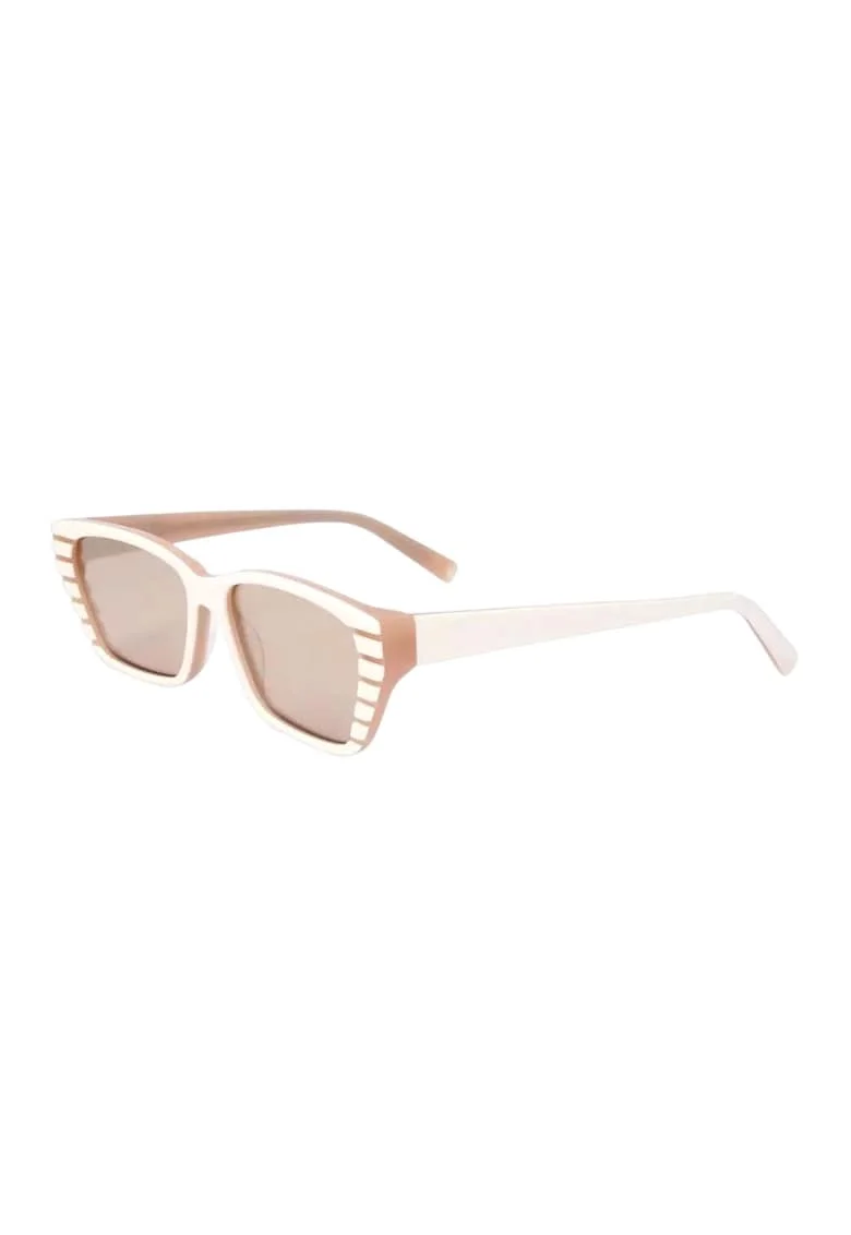Ochelari de soare dama Kendall+Kylie Lolita, bej, 56x15x145mm, design elegant