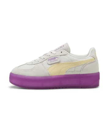 Pantofi sport cu garnituri din piele intoarsa Palermo, Galben/Grej