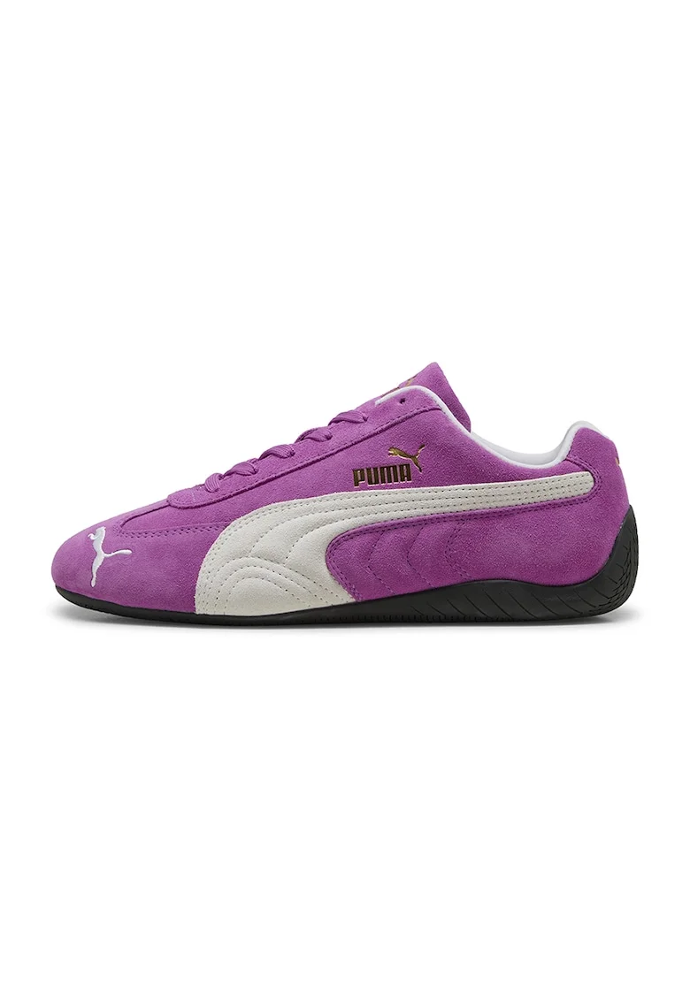 Pantofi sport Speedcat OG unisex din piele intoarsa, Roz inchis