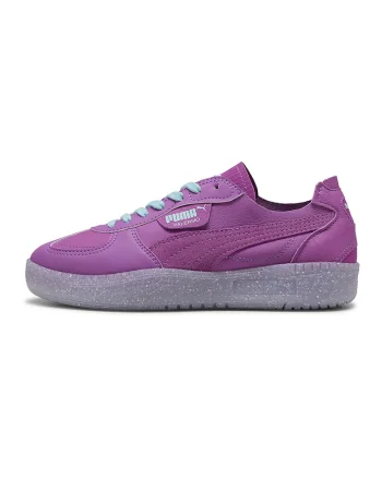 Pantofi sport din piele Palermo, Roz inchis