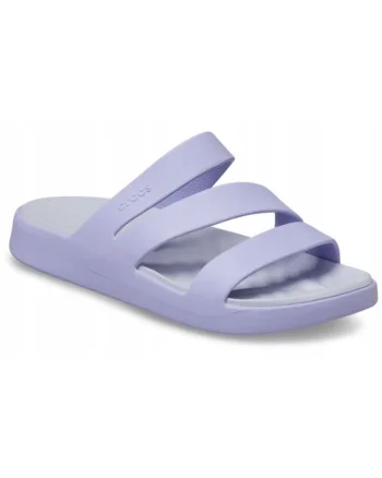 Saboti Femei Spuma Croslite, Getaway Strappy 209587 Sandal, Violet, Violet