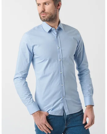 Camasa extra slim fit Elisha, Albastru lavanda