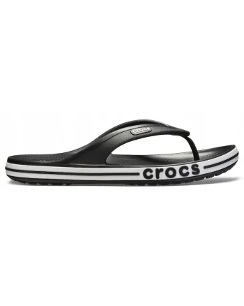 Slapi barbati Crocband Flip,  Spuma, Negru