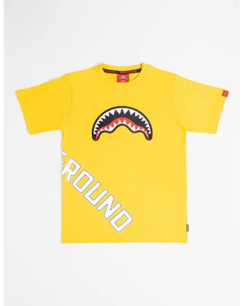 Tricou din bumbac cu imprimeu Daily, Alb/Galben sofran