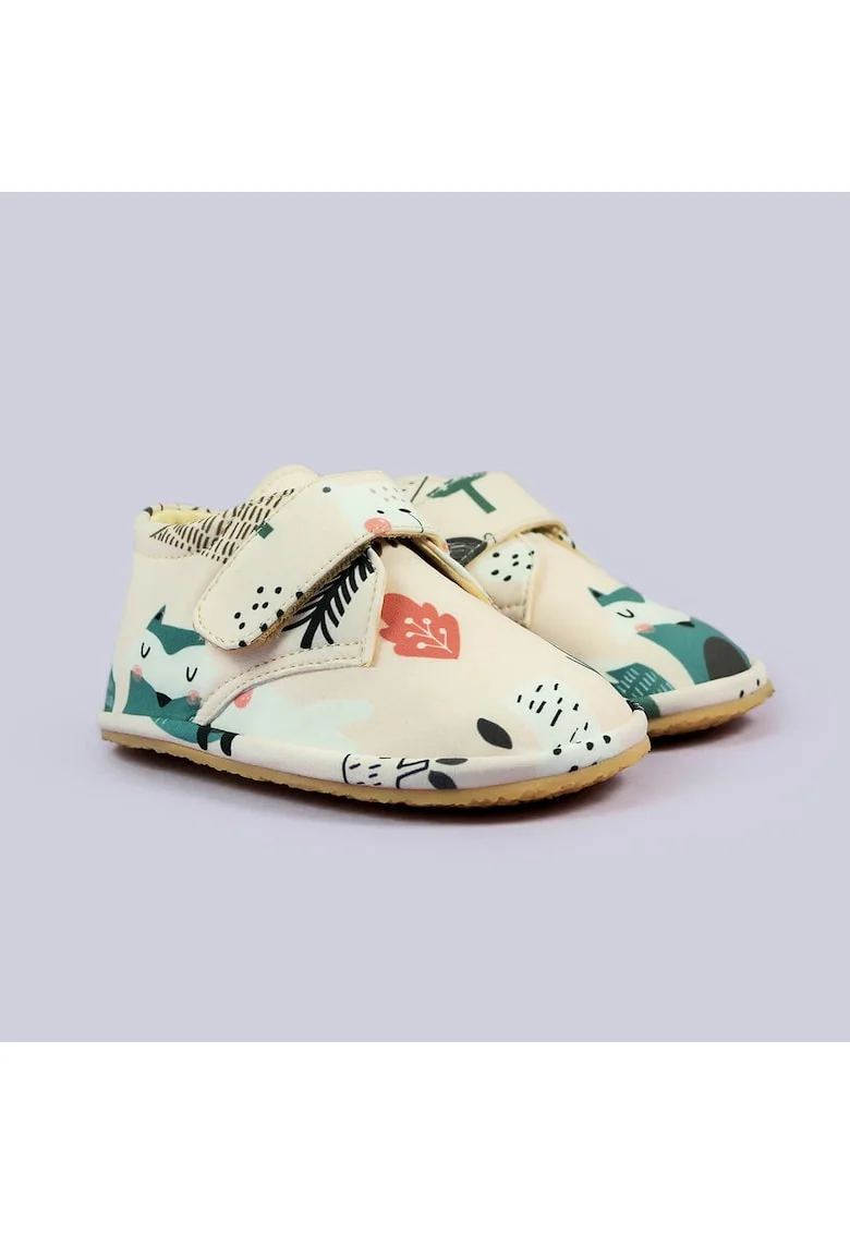 Pantofi Barefoot din softshell, Skog, Multicolor, Multicolor