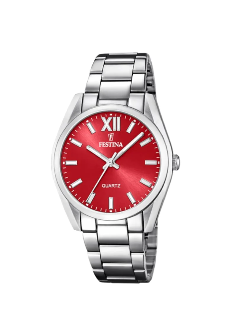 Ceas de dama  F20622/B, Quartz, 37mm, 5ATM
