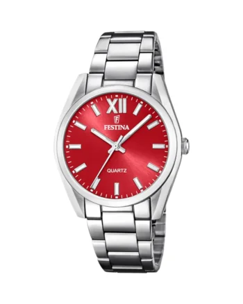 Ceas de dama  F20622/B, Quartz, 37mm, 5ATM