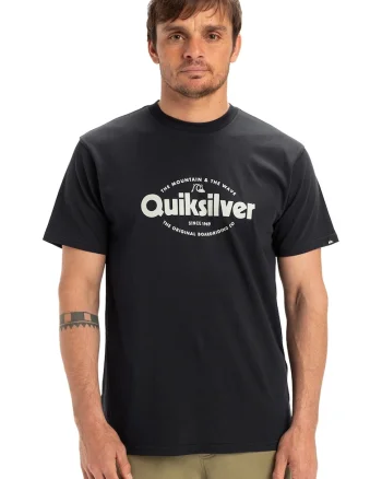 Tricou de bumbac EV Shape, Negru/Alb murdar