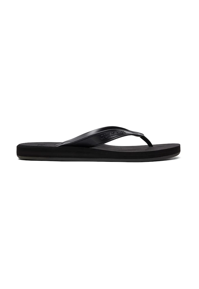 Papuci flip-flop Carver II Deluxe, Negru
